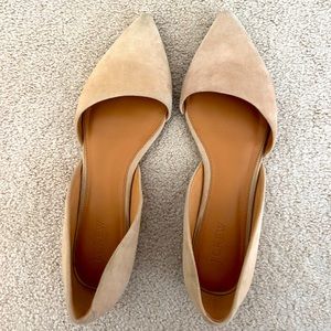 J Crew size 9 beige flats